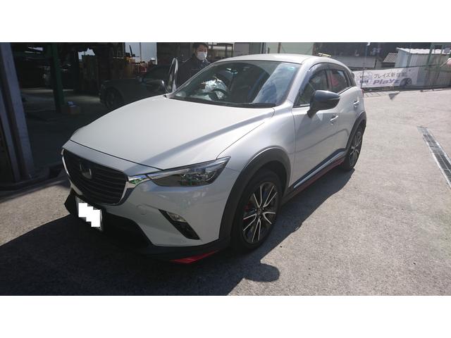 マツダ　ＣＸ３　ターボホースの交換です。