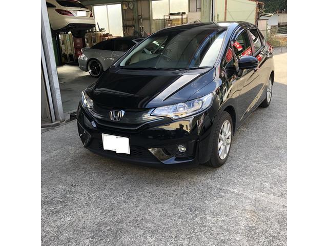 ホンダ　ＦＩＴ　エアコン脱臭　エアコンフィルター交換