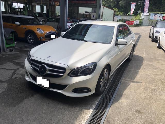 ベンツ　W212　Eクラス　サブバッテリー交換です。