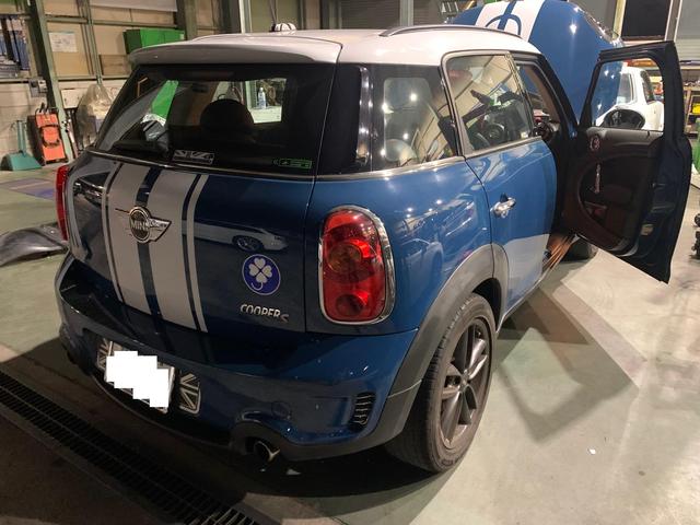 ＭＩＮＩ　クロスオーバ　エンジン不調で入庫です。