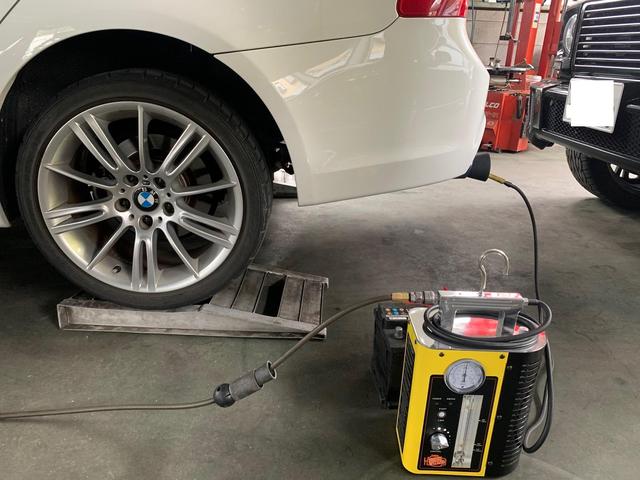 BMW E91 エンジン不調で入庫です。