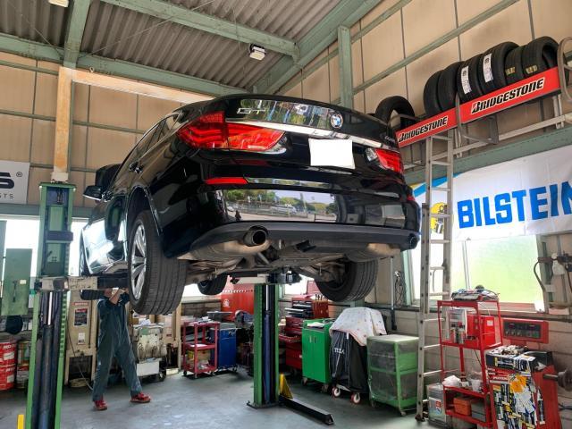 BMW 5シリーズ　GT　エアコン修理のはずが・・・