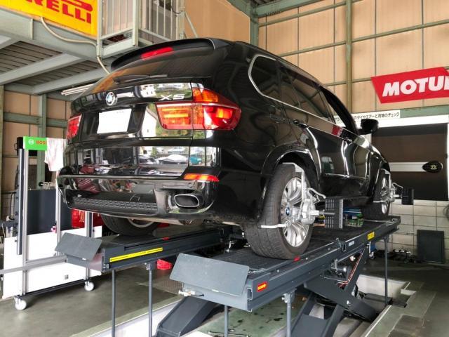 BMW　X5　車検ですが、かなりの重整備