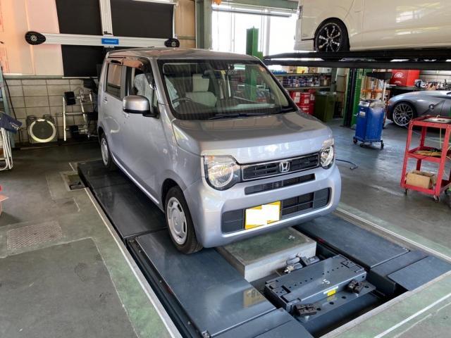 ホンダ N-WGN レーダーセンサーのエーミング作業です。｜グー