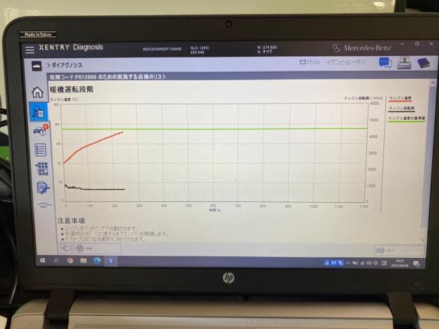 ベンツＧＬＣ　オーバーヒートと鈑金塗装で・・・