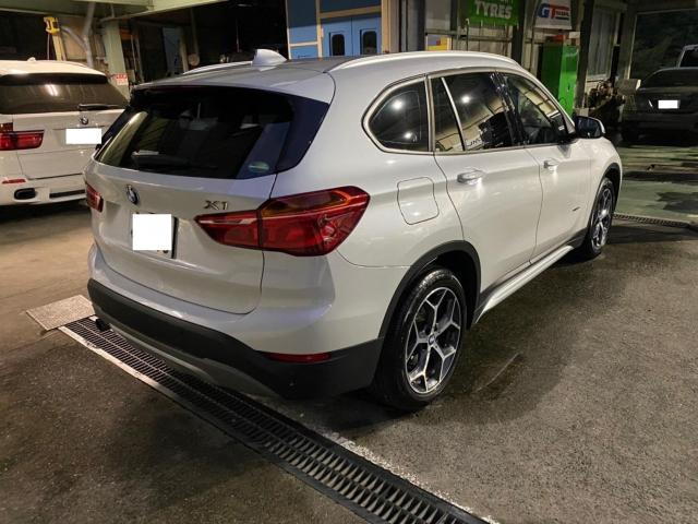 BMW　X1　車検整備でご入庫いただきました。