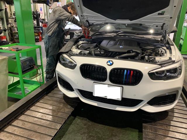 BMW　Ｆ２０　Ｍ１４０　吸排気系　外装交換