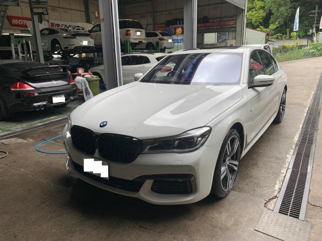 BMW　G1１　７シリーズ　車検整備でご入庫いただきました