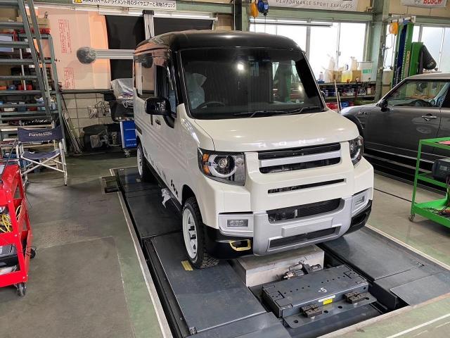 ホンダ　N-VAN　ADAS　キャリブレーション