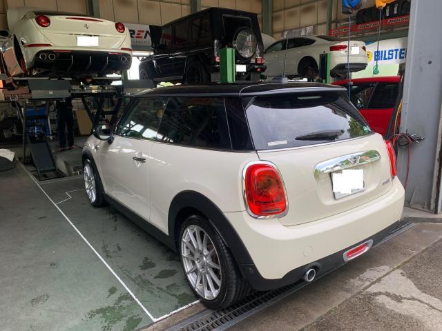 MINI　F56　シフトに異常警告