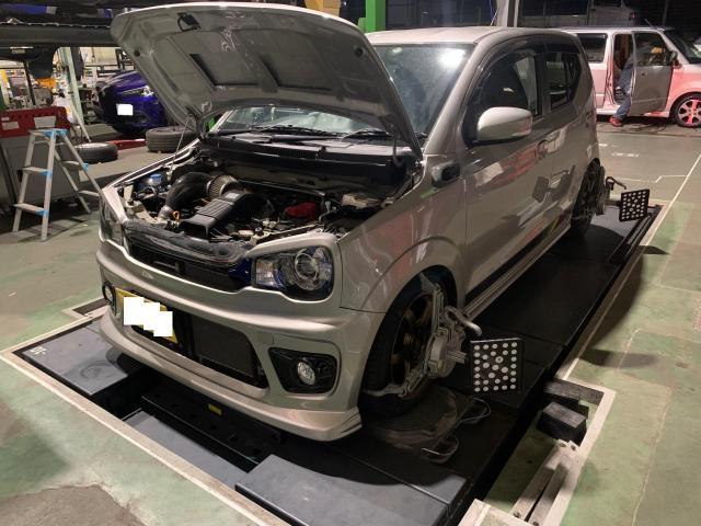 アルトワークス　車検整備でご入庫いただきました。
