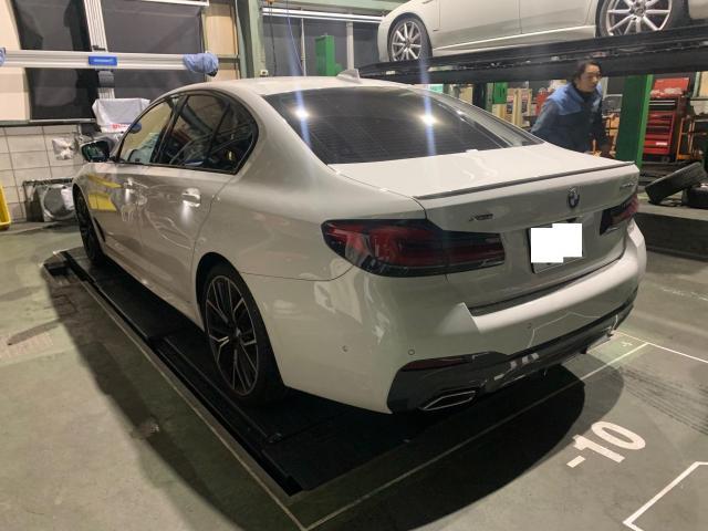 ＢＭＷ　Ｇ３０　５シリーズ　ブレーキ交換でご入庫いただきました