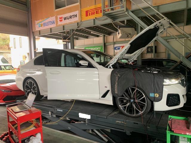 ＢＭＷ　Ｇ３０　５シリーズ　ブレーキ交換でご入庫いただきました