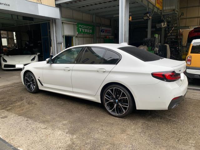 ＢＭＷ　Ｇ３０　５シリーズ　ブレーキ交換でご入庫いただきました