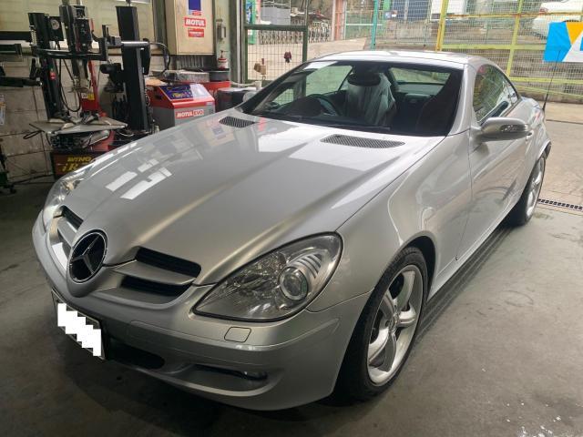 W １７１　SLK　クラス　車検整備でご入庫いただきました　