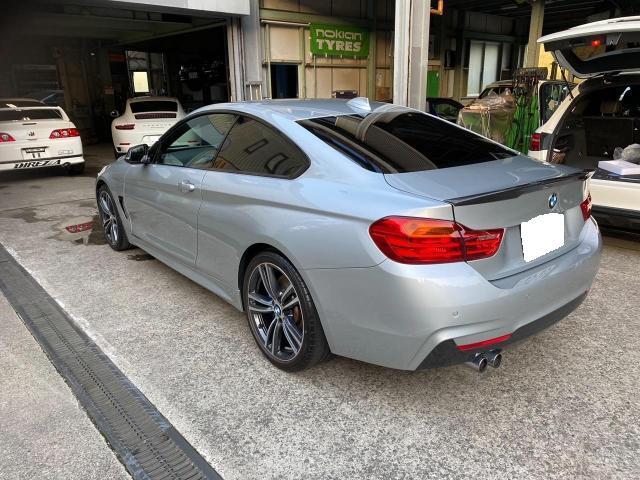 ＢＭＷ　Ｆ３２　４シリーズ車検整備でご入庫いただきました