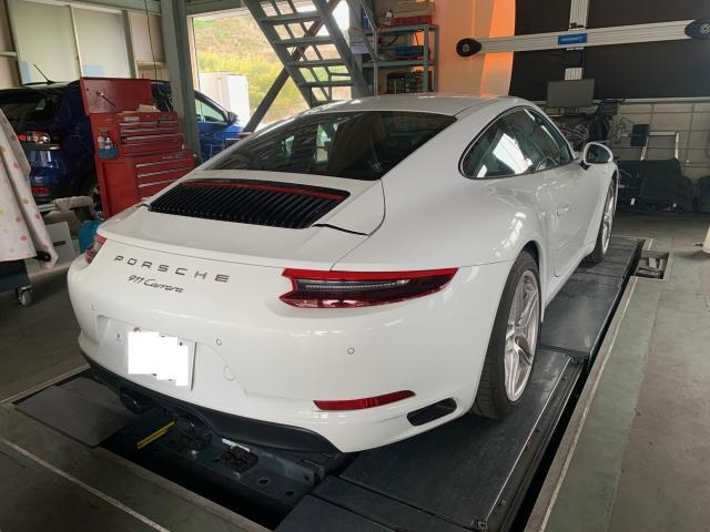 ポルシェ　９９１車検整備でご入庫いただきました