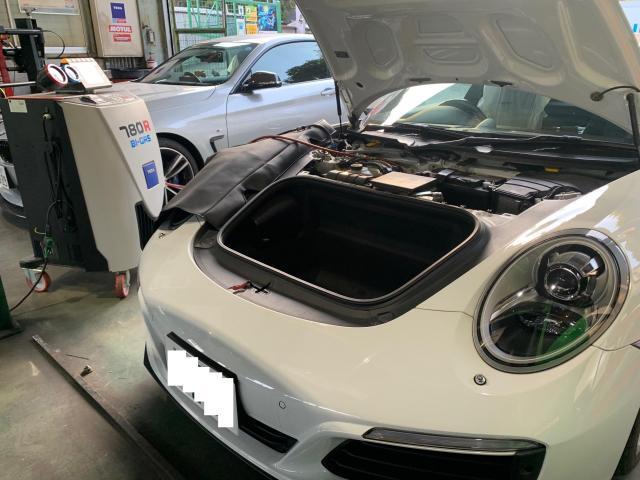 ポルシェ　９９１車検整備でご入庫いただきました