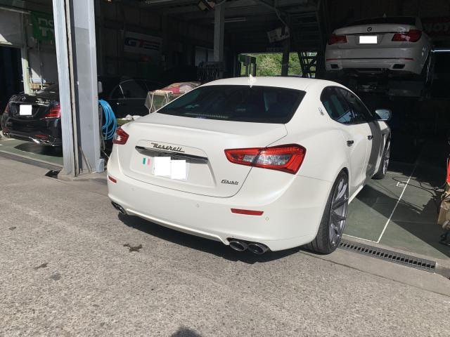 ギブリ　車検整備でご入庫いただきました