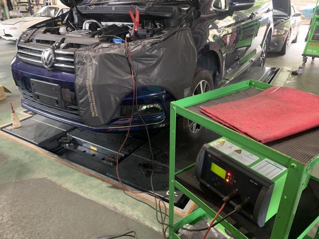 フォルクスワーゲン　ゴルフトゥーラン　車検