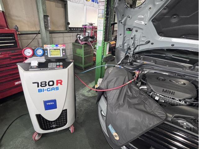 ＭＩＮＩ　ＭＩＮＩ　エアコン効かない時がある・サーモスタット水漏れ