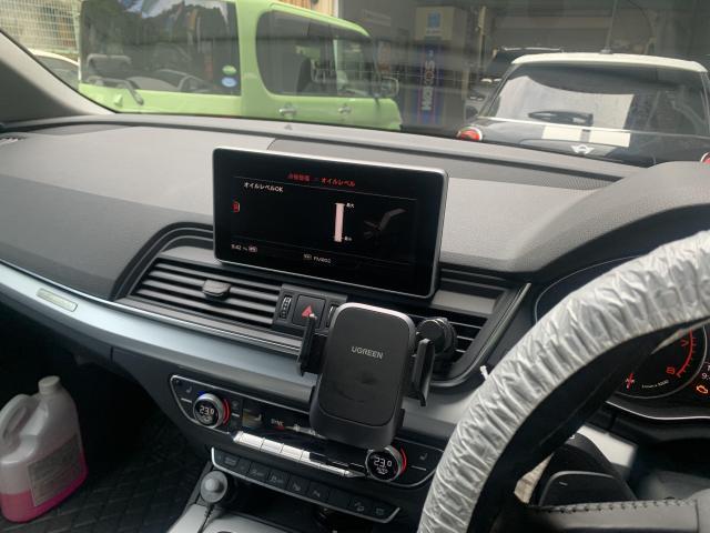 アウディ　Ｑ５　エンジン関連修理・整備・冷却水洩れ