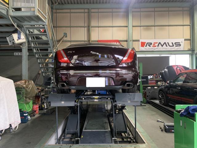 ジャガー　ＸＪ　サスペンション・足回り修理・整備・タイロッド交換・ホイールアライメント