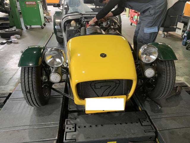 ケータハム　スーパー７　ガソリン車用(オイル交換)