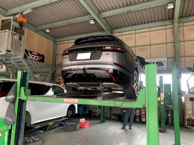 ランドローバー　レンジローバーヴェラール　エンジン関連修理・整備・異音