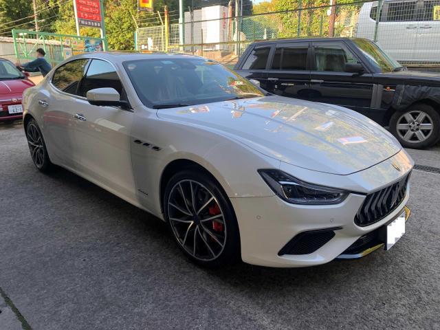 マセラティ　ギブリ　グー故障診断（コンピュータ診断）・車検整備