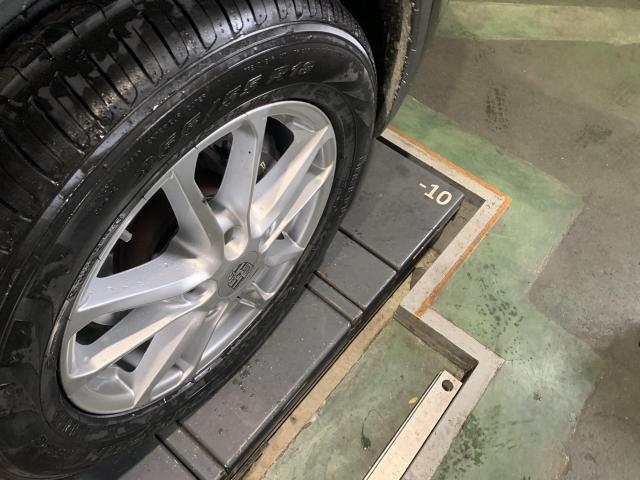 ポルシェ　カイエン　ホイール・タイヤ交換