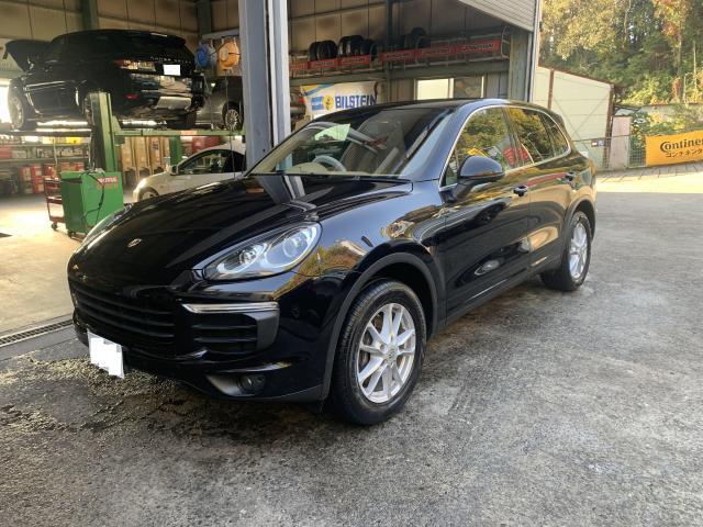 ポルシェ　カイエン　ホイール・タイヤ交換