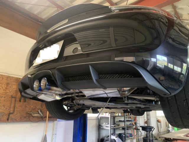 ポルシェ　ケイマン　吸排気系修理・整備・マフラー交換