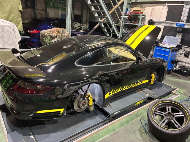 ポルシェ　９１１　グー故障診断（コンピュータ診断）・車検整備