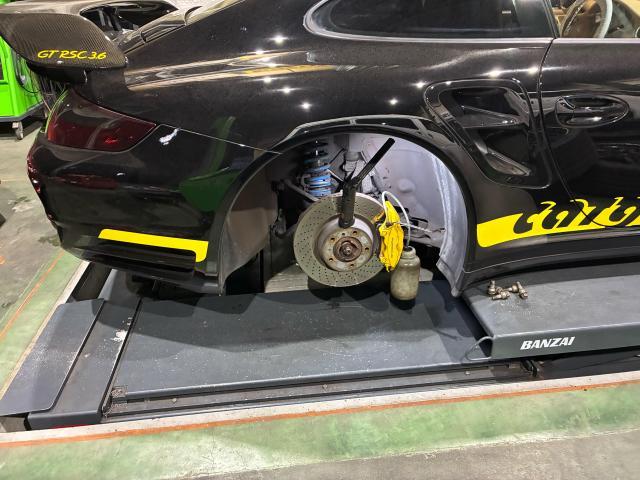 ポルシェ　９１１　グー故障診断（コンピュータ診断）・車検整備