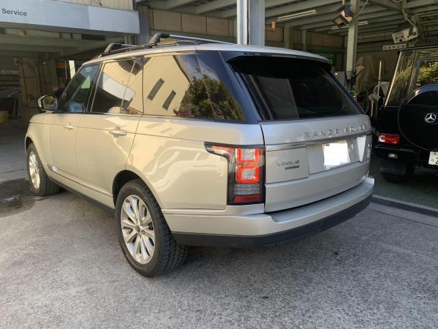 ランドローバー　レンジローバー　内装補修・修理・天井張り替え