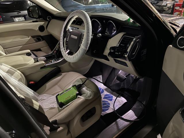 ランドローバー　レンジローバー　法定点検