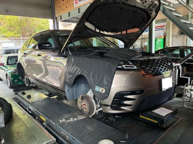 ランドローバー　レンジローバーヴェラール　グー故障診断（コンピュータ診断）