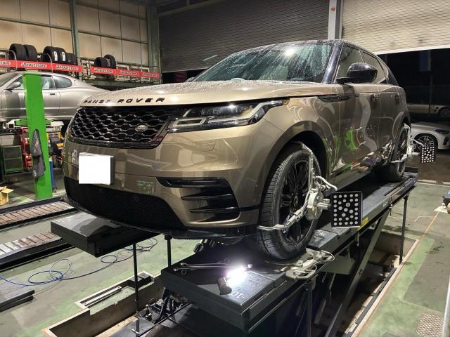 ランドローバー　レンジローバーヴェラール　グー故障診断（コンピュータ診断）