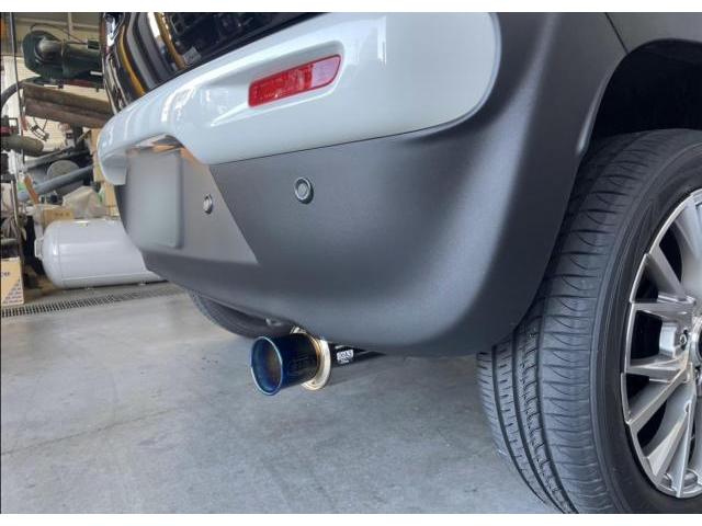 スズキ クロスビー 型式：MN71S　柿本マフラー 排気系カスタム マフラー交換 持込みOK　広島市 西区 商工センター