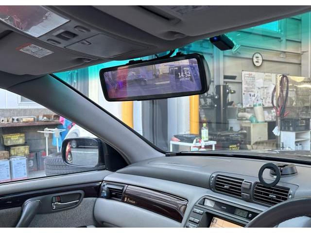 トヨタ クラウン 型式:JZS171 ご用命① KENWOODデジタルインナーミラー取付 DRV-EM4800 電装品 持込 広島市 西区 商工センター