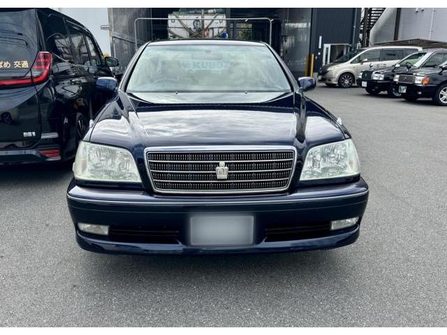 トヨタ クラウン 型式:JZS171 ご用命② ヘッドライトクリーニング ヘッドライト黄ばみ 汚れ 磨き 広島市 西区 商工センター