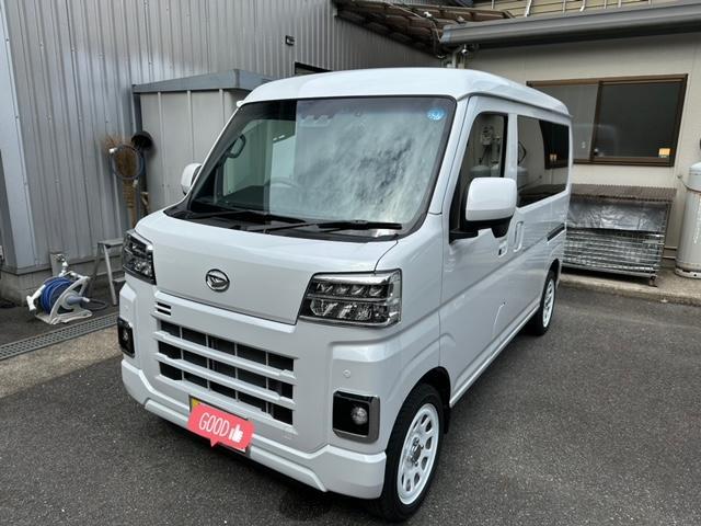 ダイハツ　ハイゼットカーゴ　Ｓ710Ｖ　クルーズ4ＷＤ　ＣＶＴ アトレー仕様　安芸高田市　吉田町　広島市　安佐北区　安佐南区　東広島　三次市　庄原市　北広島町　ドレスアップ　カスタム　軽自動車　タイヤ取付け　積載車　ワンオフパーツ製作