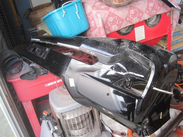 トヨタ　ランドクルーザープラド　台風被害修理
