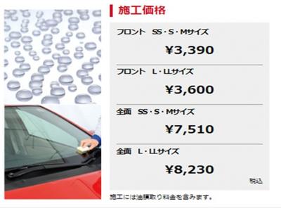 フッ素ガラスコーティング