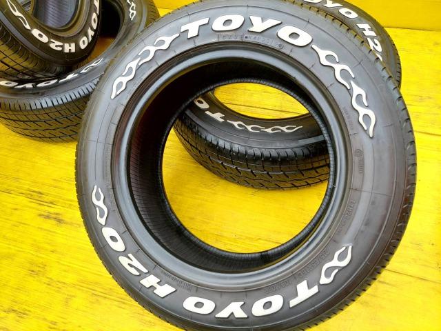 ※通販OK！TOYO H20 215/65R16 ホワイトレター４本入荷！ハイエース、キャラバンに