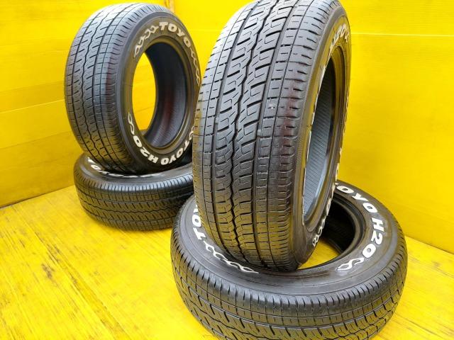 ※通販OK！TOYO H20 215/65R16 ホワイトレター４本入荷！ハイエース、キャラバンに