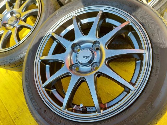 ※通販OK！軽自動車にツライチ仕様！14インチの入荷です。コンディション良好です。