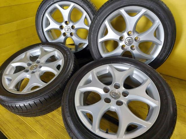 通販OK!タイヤサイズ変更済み!エスティマ純正17インチ、ノア