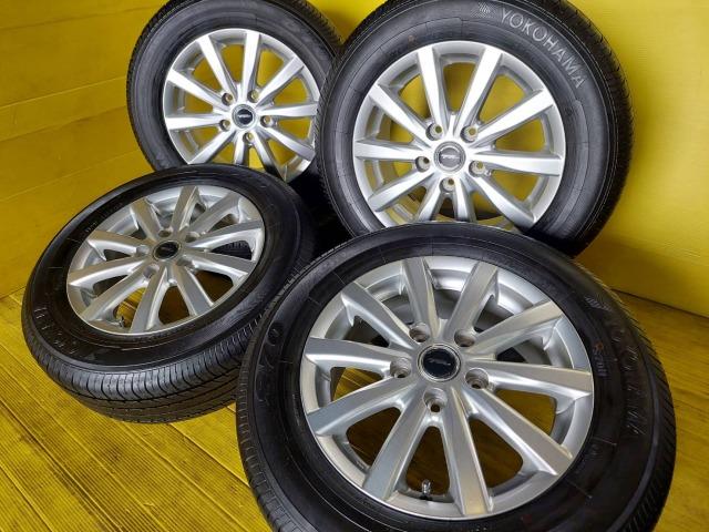 ノア、ヴォクシーなどにも 195/65R15 夏タイヤホイール 撒い